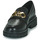 Pantofi Femei Mocasini MICHAEL Michael Kors PARKER LUG LOAFER Negru