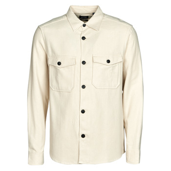 Îmbracaminte Bărbați Sacouri și Blazere Only & Sons  ONSMILO LS SOLID OVERSHIRT NOOS Crem