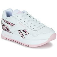 Pantofi Fete Pantofi sport Casual Reebok Classic REEBOK ROYAL CLJOG Alb / Leopard