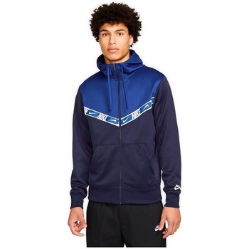 Îmbracaminte Bărbați Hanorace  Nike M NSW REPEAT PK FZ HOODIE albastru