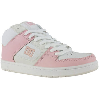 Pantofi Femei Sneakers DC Shoes Manteca 4 mid ADJS100147 WHITE/PINK (WPN) Alb