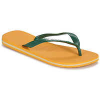 Pantofi  Flip-Flops Havaianas BRASIL LOGO Galben / Verde