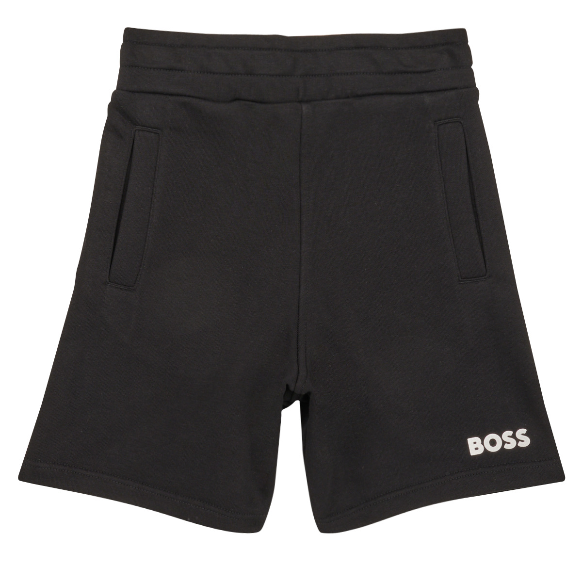 Îmbracaminte Băieți Pantaloni scurti și Bermuda BOSS J24816-09B-J Negru