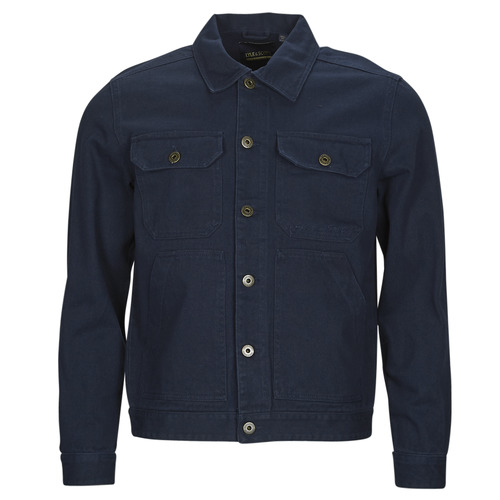 Îmbracaminte Bărbați Jachete Lyle & Scott TRUCKER JACKET Albastru