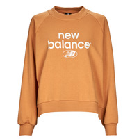 Îmbracaminte Femei Hanorace  New Balance Essentials Graphic Crew French Terry Fleece Sweatshirt Portocaliu