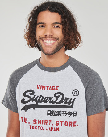 Superdry VINTAGE VL HERITAGE RGLN TEE