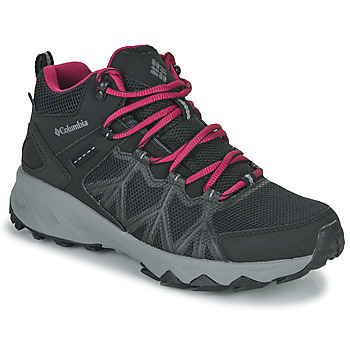 Pantofi Femei Drumetie și trekking Columbia PEAKFREAK II MID OUTDRY Negru / Roz