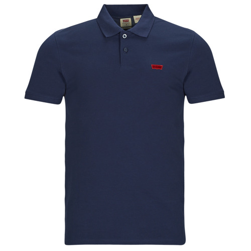 Îmbracaminte Bărbați Tricou Polo mânecă scurtă Levi's SLIM HOUSEMARK POLO Albastru