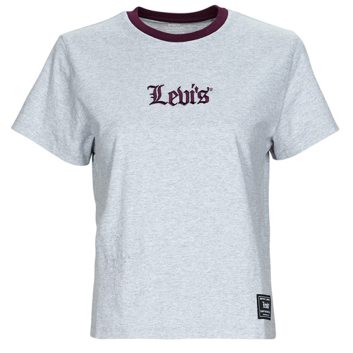 Îmbracaminte Femei Tricouri mânecă scurtă Levi's GRAPHIC CLASSIC TEE Gri