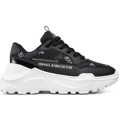 Pantofi Bărbați Sneakers Versace Jeans Couture 73YA3SCA Negru