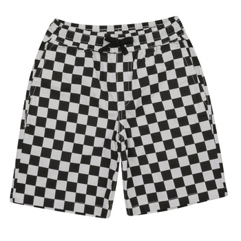 Îmbracaminte Băieți Pantaloni scurti și Bermuda Vans RANGE ELASTIC WAIST SHORT II BOYS Alb / Negru