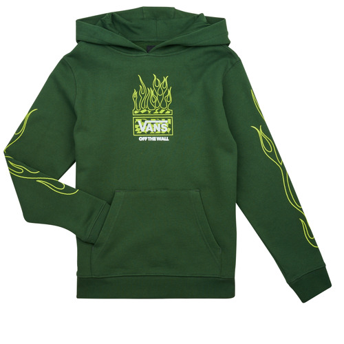 Îmbracaminte Copii Hanorace  Vans NEON FLAMES PO Verde