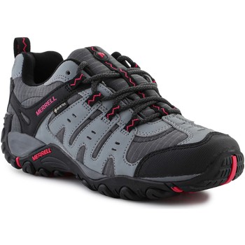 Pantofi Femei Drumetie și trekking Merrell Accentor Sport Gtx Granite/Rose red J98408 Gri