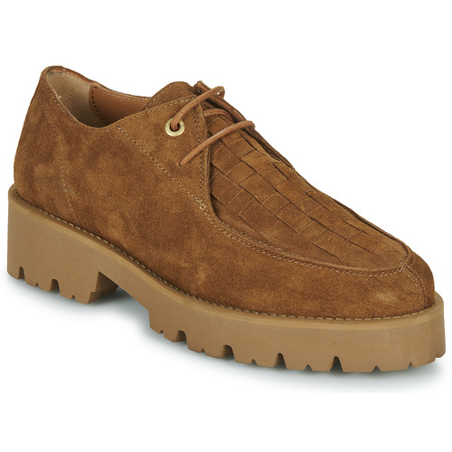 Pantofi Femei Pantofi Derby JB Martin FOUGUE Maro-scoarță / De / Piele / Camel / Sintetic