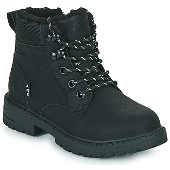 Pantofi Băieți Ghete S.Oliver 46102-41-001 Negru