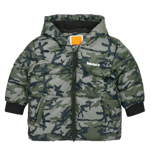 Îmbracaminte Băieți Geci Timberland T60015-655-B Camuflaj