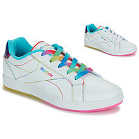 Pantofi Fete Pantofi sport Casual Reebok Classic RBK ROYAL COMPLETE CLN 2.0 Alb / Multicolor