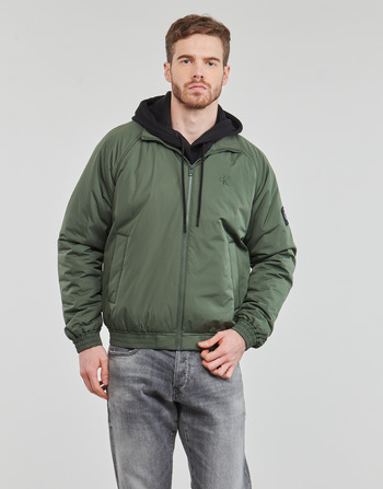 Îmbracaminte Bărbați Jachete Calvin Klein Jeans PADDED HARRINGTON Verde