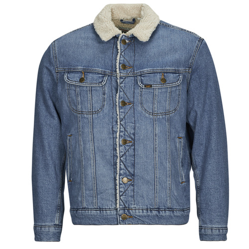 Îmbracaminte Bărbați Jachete Denim Lee SHERPA JACKET Albastru