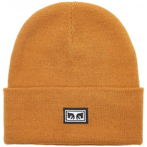 Accesorii textile Bărbați Căciuli Obey Icon eyes beanie Maro