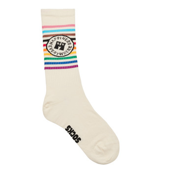 Accesorii Șosete înalte Happy socks PRIDE HAPPINESS Alb