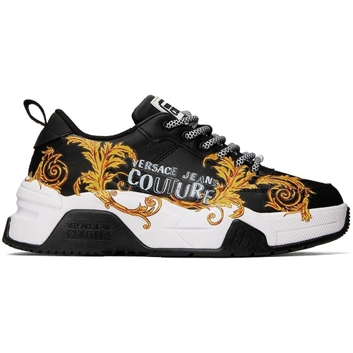 Pantofi Bărbați Sneakers Versace Jeans Couture 74YA3SF1 Negru