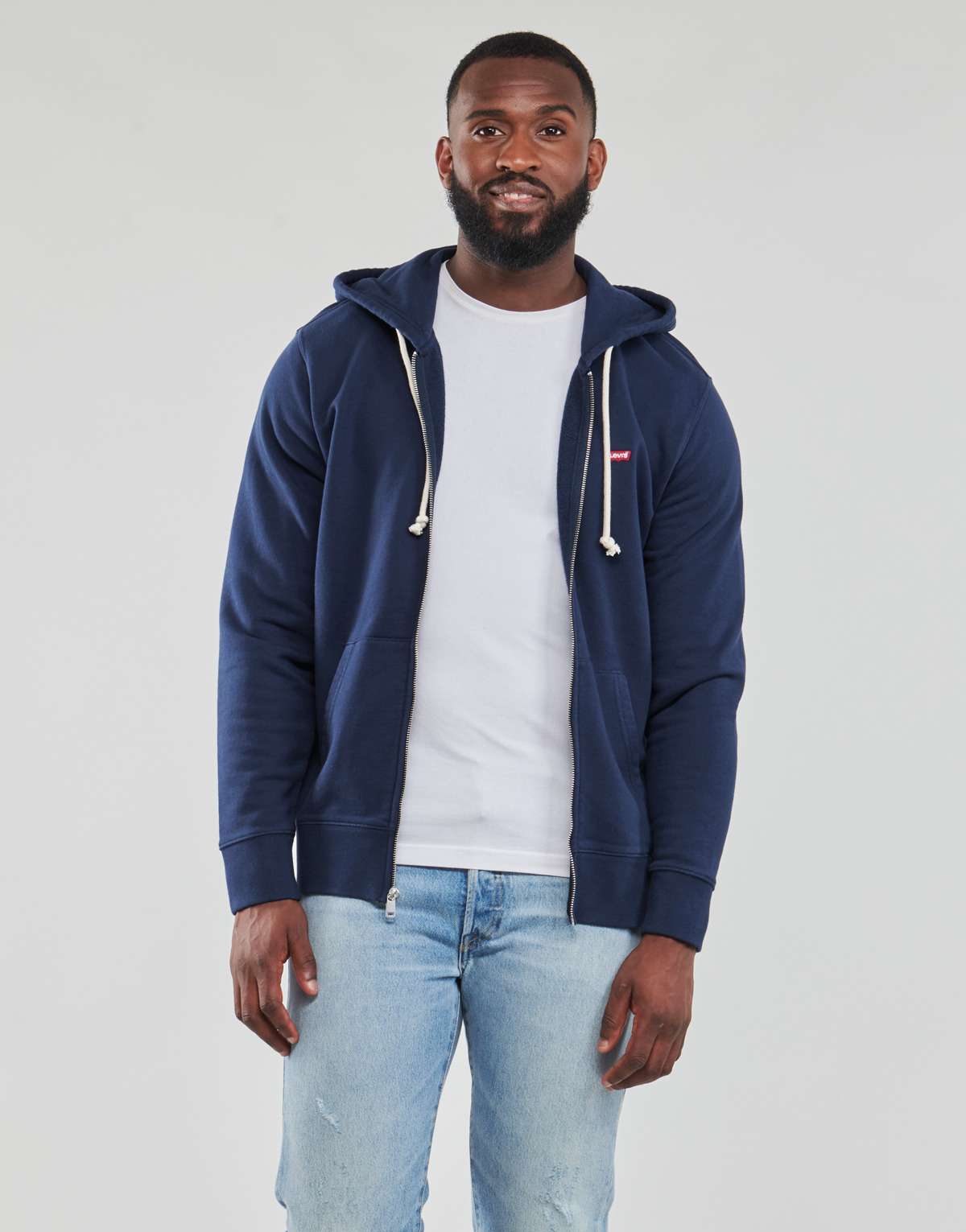 Îmbracaminte Bărbați Hanorace  Levi's NEW ORIGINAL ZIP UP Albastru