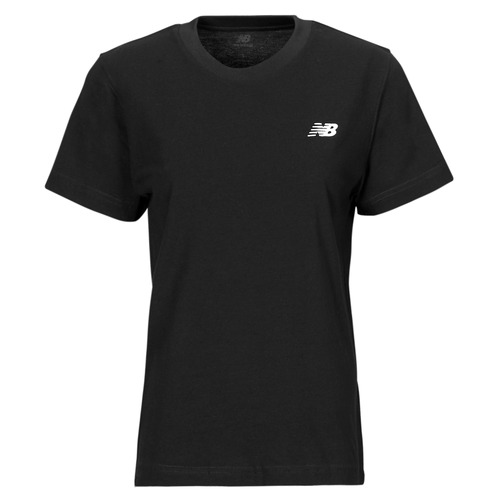 Îmbracaminte Femei Tricouri mânecă scurtă New Balance SMALL LOGO T-SHIRT Negru