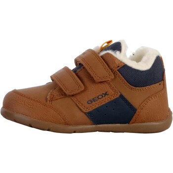 Pantofi Fete Pantofi sport stil gheata Geox 223371 Maro