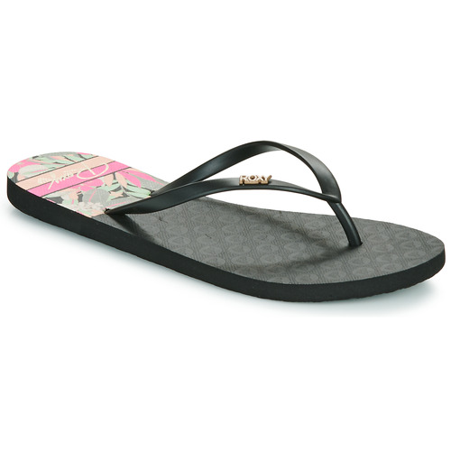 Pantofi Femei  Flip-Flops Roxy VIVA PRINTED Negru