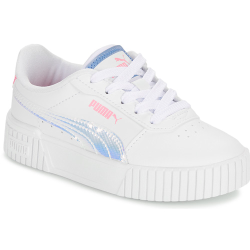 Pantofi Fete Pantofi sport Casual Puma CARINA 2.0 PS Alb / Roz