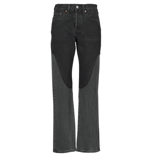 Îmbracaminte Femei Jeans drepti Levi's 501® ORIGINAL CHAPS Negru