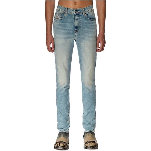 Îmbracaminte Bărbați Jeans skinny Diesel SLEENKER albastru