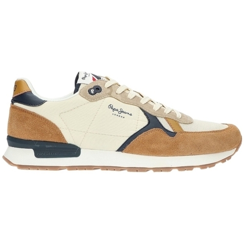 Pantofi Bărbați Sneakers Pepe jeans BRIT MIX M Maro