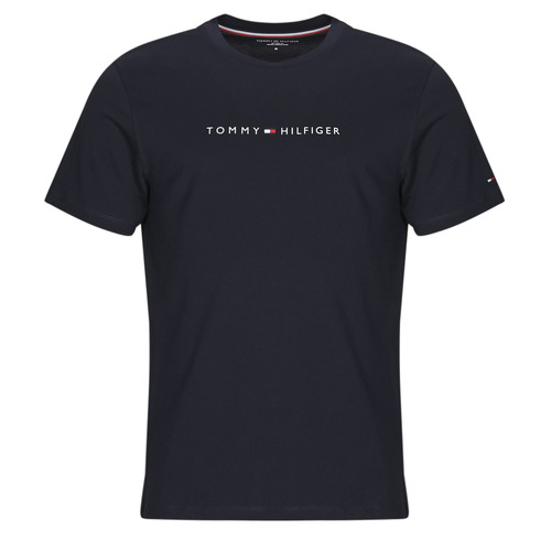 Îmbracaminte Bărbați Tricouri mânecă scurtă Tommy Hilfiger SS TEE Albastru