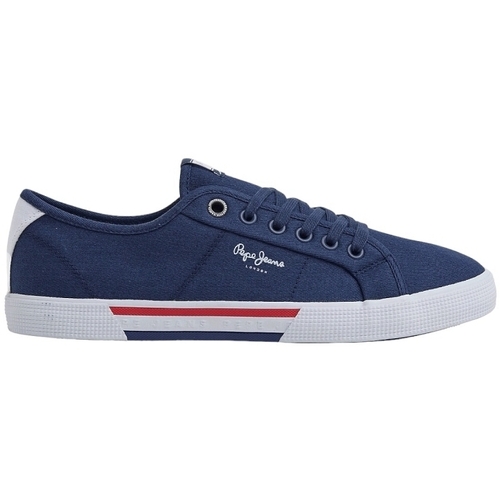 Pantofi Bărbați Sneakers Pepe jeans BRADY MEN BASIC albastru