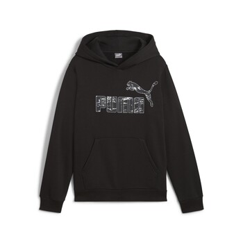 Îmbracaminte Băieți Hanorace  Puma ESS+ CAMO HOODIE FL Negru