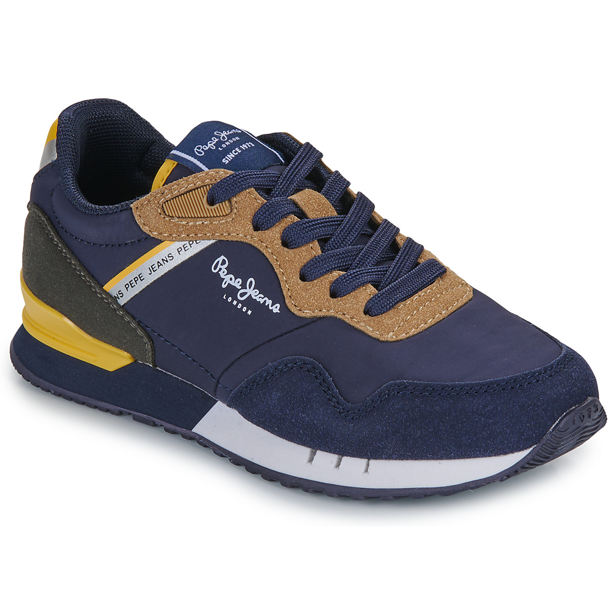 Pantofi Băieți Pantofi sport Casual Pepe jeans LONDON CLASS B Albastru / Bej