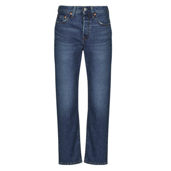 Îmbracaminte Femei Jeans boyfriend Levi's 501® CROP LIGHTWEIGHT Albastru