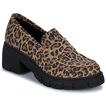 Pantofi Femei Mocasini Betty London PAULETTE Leopard