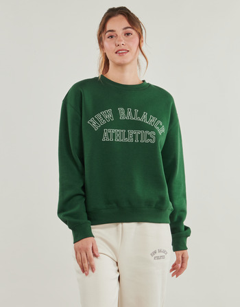 Îmbracaminte Femei Hanorace  New Balance GRAPHIC FLEECE CREW verde