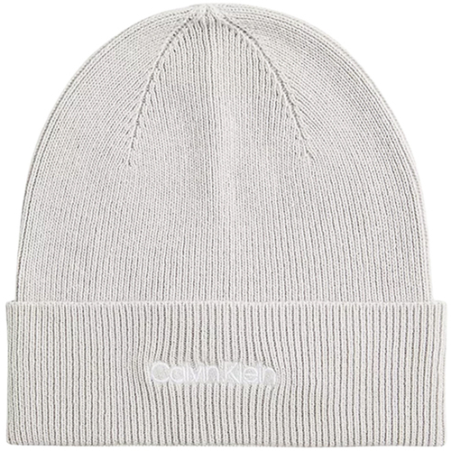 Accesorii textile Femei Căciuli Calvin Klein Jeans ESSENTIAL KNIT BEANIE K60K608519 Gri