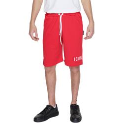 Îmbracaminte Bărbați Pantaloni scurti și Bermuda Icon IU8135B roșu