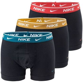 Lenjerie intimă Bărbați Boxeri Nike 0000ke1008-c4r black boxer pack Negru