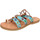 Pantofi Femei Sandale Coral Blue EX311 albastru