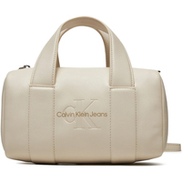 Genti Femei Genti  Calvin Klein Jeans SCULPTED SQUARE BARREL BAG MONO K60K612378 Bej