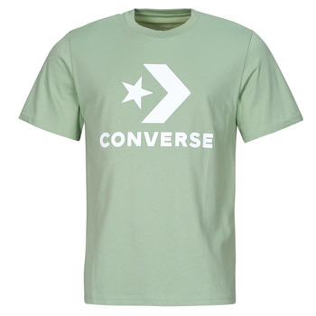 Îmbracaminte Bărbați Tricouri mânecă scurtă Converse STAR CHEVRON LOGO STANDARD-FIT T-SHIRT Verde