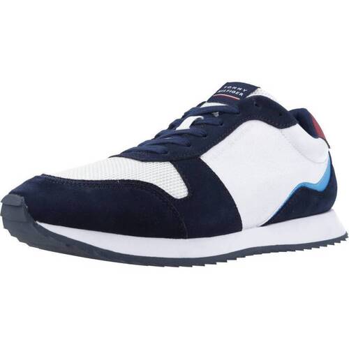 Pantofi Bărbați Sneakers Tommy Hilfiger RUNNER EVO MIX Alb