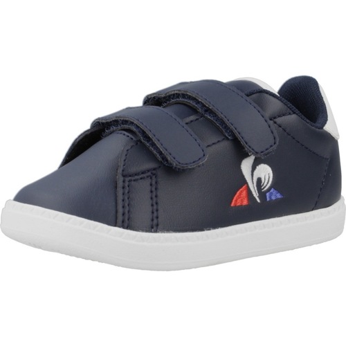 Pantofi Băieți Sneakers Le Coq Sportif COURTSET_2 INF albastru