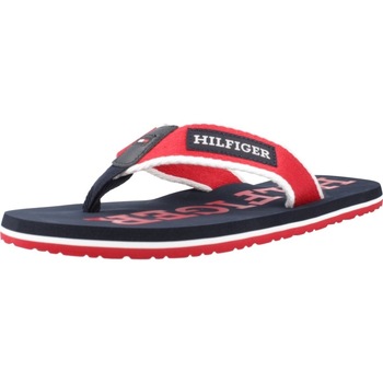 Pantofi Bărbați  Flip-Flops Tommy Hilfiger PATCH HILFIGER BEACH SAN roșu